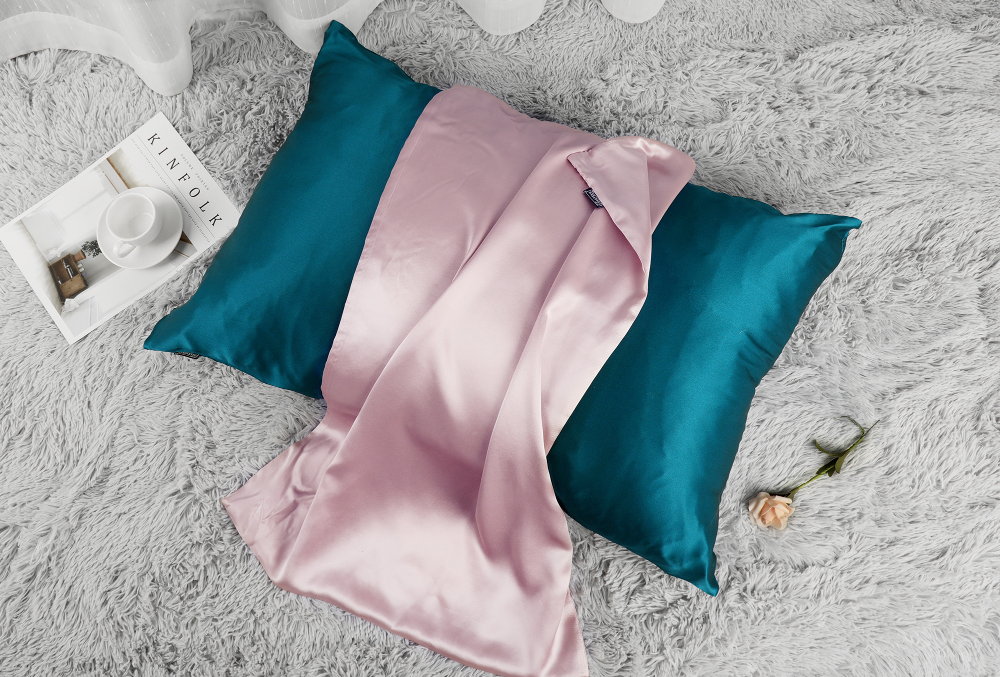 Sweet Dreams Pink Satin Pillowcase